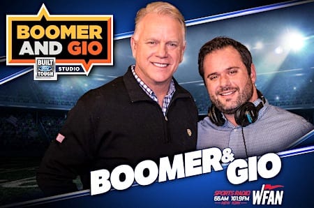 Entercom, CBS Sports Re-Up 'Boomer & Gio' – RAMP – Radio and Music Pros
