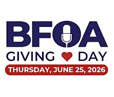 June 25 Is BFOA Giving Day
